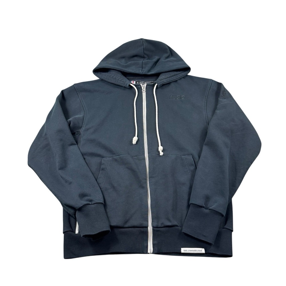 Nike Engineered X Orlando‎ Magic Black Full Zip Hooded Men's Jacket Size Small
